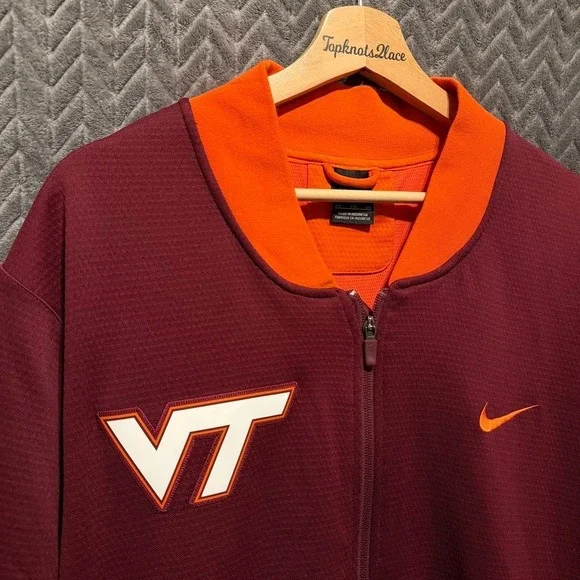 Virginia Tech Nike Dri-Fit Jacket 2XL - Picture 2 of 8